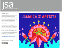 Tablet Screenshot of jamaicastreetartists.co.uk